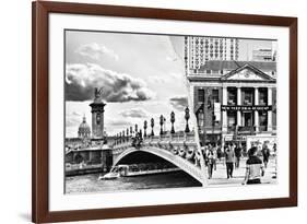 Dual Torn Posters Series - Paris - New York-Philippe Hugonnard-Framed Photographic Print