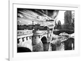 Dual Torn Posters Series - Paris - New York-Philippe Hugonnard-Framed Photographic Print