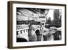 Dual Torn Posters Series - Paris - New York-Philippe Hugonnard-Framed Photographic Print