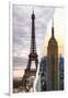 Dual Torn Posters Series - Paris - New York-Philippe Hugonnard-Framed Premium Photographic Print