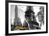 Dual Torn Posters Series - Paris - New York-Philippe Hugonnard-Framed Photographic Print