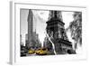 Dual Torn Posters Series - Paris - New York-Philippe Hugonnard-Framed Photographic Print