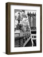 Dual Torn Posters Series - Paris - New York-Philippe Hugonnard-Framed Photographic Print