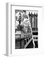 Dual Torn Posters Series - Paris - New York-Philippe Hugonnard-Framed Photographic Print