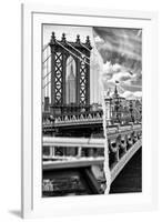 Dual Torn Posters Series - Paris - New York-Philippe Hugonnard-Framed Photographic Print