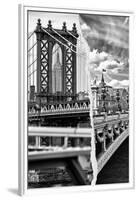 Dual Torn Posters Series - Paris - New York-Philippe Hugonnard-Framed Premium Photographic Print