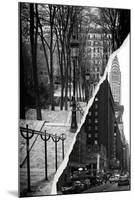 Dual Torn Posters Series - Paris - New York-Philippe Hugonnard-Mounted Premium Photographic Print