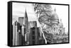 Dual Torn Posters Series - Paris - New York-Philippe Hugonnard-Framed Stretched Canvas