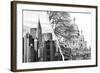 Dual Torn Posters Series - Paris - New York-Philippe Hugonnard-Framed Photographic Print