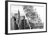 Dual Torn Posters Series - Paris - New York-Philippe Hugonnard-Framed Photographic Print