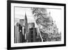 Dual Torn Posters Series - Paris - New York-Philippe Hugonnard-Framed Photographic Print