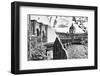 Dual Torn Posters Series - Paris - New York-Philippe Hugonnard-Framed Photographic Print