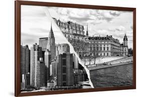 Dual Torn Posters Series - Paris - New York-Philippe Hugonnard-Framed Photographic Print