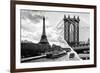 Dual Torn Posters Series - Paris - New York-Philippe Hugonnard-Framed Photographic Print