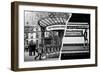 Dual Torn Posters Series - Paris - New York-Philippe Hugonnard-Framed Photographic Print