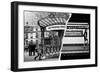 Dual Torn Posters Series - Paris - New York-Philippe Hugonnard-Framed Photographic Print