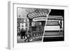 Dual Torn Posters Series - Paris - New York-Philippe Hugonnard-Framed Photographic Print