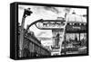 Dual Torn Posters Series - Paris - New York-Philippe Hugonnard-Framed Stretched Canvas