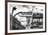 Dual Torn Posters Series - Paris - New York-Philippe Hugonnard-Framed Photographic Print