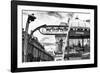 Dual Torn Posters Series - Paris - New York-Philippe Hugonnard-Framed Photographic Print