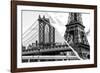 Dual Torn Posters Series - Paris - New York-Philippe Hugonnard-Framed Photographic Print