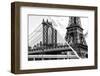 Dual Torn Posters Series - Paris - New York-Philippe Hugonnard-Framed Photographic Print