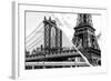 Dual Torn Posters Series - Paris - New York-Philippe Hugonnard-Framed Photographic Print