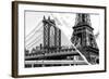 Dual Torn Posters Series - Paris - New York-Philippe Hugonnard-Framed Photographic Print