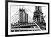 Dual Torn Posters Series - Paris - New York-Philippe Hugonnard-Framed Photographic Print