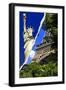 Dual Torn Posters Series - Paris - New York-Philippe Hugonnard-Framed Photographic Print