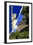 Dual Torn Posters Series - Paris - New York-Philippe Hugonnard-Framed Photographic Print