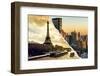 Dual Torn Posters Series - Paris - New York-Philippe Hugonnard-Framed Photographic Print