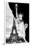 Dual Torn Posters Series - Paris - New York-Philippe Hugonnard-Framed Photographic Print