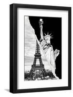 Dual Torn Posters Series - Paris - New York-Philippe Hugonnard-Framed Photographic Print