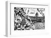 Dual Torn Posters Series - Paris-Philippe Hugonnard-Framed Photographic Print