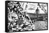 Dual Torn Posters Series - Paris-Philippe Hugonnard-Framed Stretched Canvas