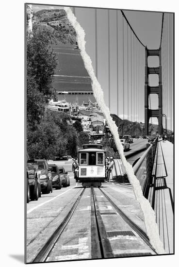 Dual Torn Posters Series - San Francisco-Philippe Hugonnard-Mounted Photographic Print