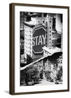 Dual Torn Posters Series - San Francisco-Philippe Hugonnard-Framed Photographic Print