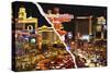 Dual Torn Posters Series - Vegas-Philippe Hugonnard-Stretched Canvas