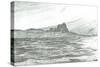 Duart Castle from ferry;2007-Vincent Alexander Booth-Stretched Canvas
