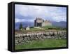 Duart Castle, Isle of Mull, Argyllshire, Inner Hebrides, Scotland, United Kingdom-Roy Rainford-Framed Stretched Canvas