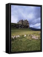 Duart Castle, Isle of Mull, Argyllshire, Inner Hebrides, Scotland, United Kingdom-Christina Gascoigne-Framed Stretched Canvas