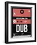 DUB Dublin Luggage Tag 2-NaxArt-Framed Premium Giclee Print