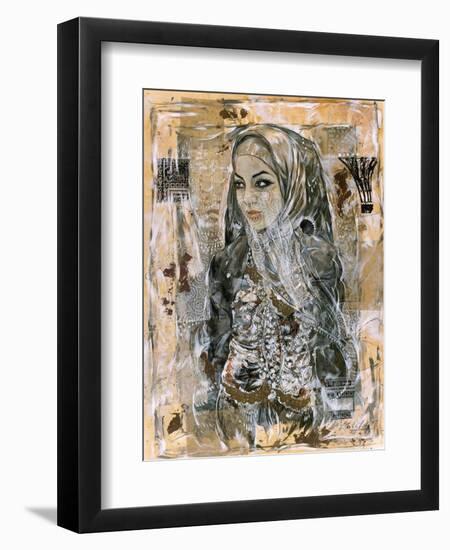 Dubai Beauty No. 1-Marta Wiley-Framed Art Print