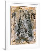 Dubai Beauty No. 1-Marta Wiley-Framed Art Print