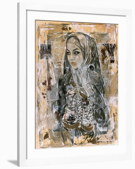 Dubai Beauty No. 1-Marta Wiley-Framed Art Print