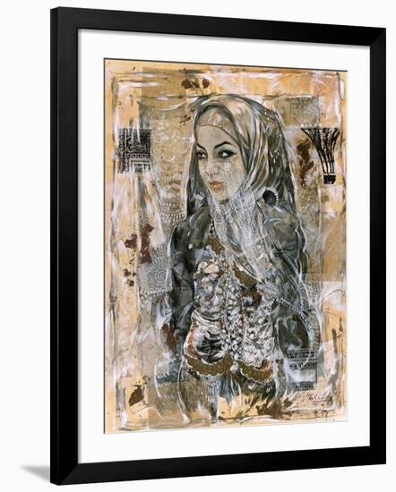 Dubai Beauty No. 1-Marta Wiley-Framed Art Print