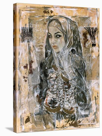 Dubai Beauty No. 1-Marta Wiley-Stretched Canvas