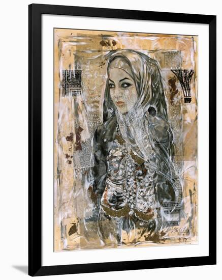 Dubai Beauty No. 1-Marta Wiley-Framed Art Print