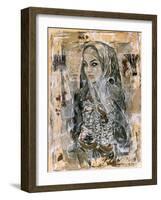 Dubai Beauty No. 1-Marta Wiley-Framed Art Print